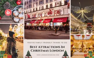 Explore the Best Christmas Attractions in London, from dazzling light displays to festive markets. Have a dazzling and magical Christmas in the city.