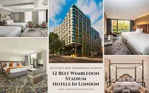 Score the perfect stay at our hand-picked selection of 12 hotels close to Wimbledon Tennis London. Book your match-winning accommodation now!