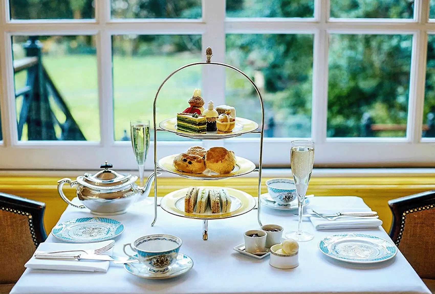 Afternoon tea at The Goring Hotel London.