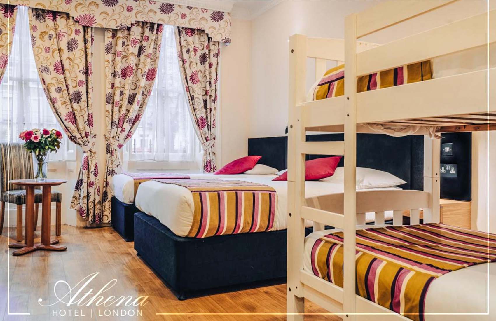 The Athena Hotel London.