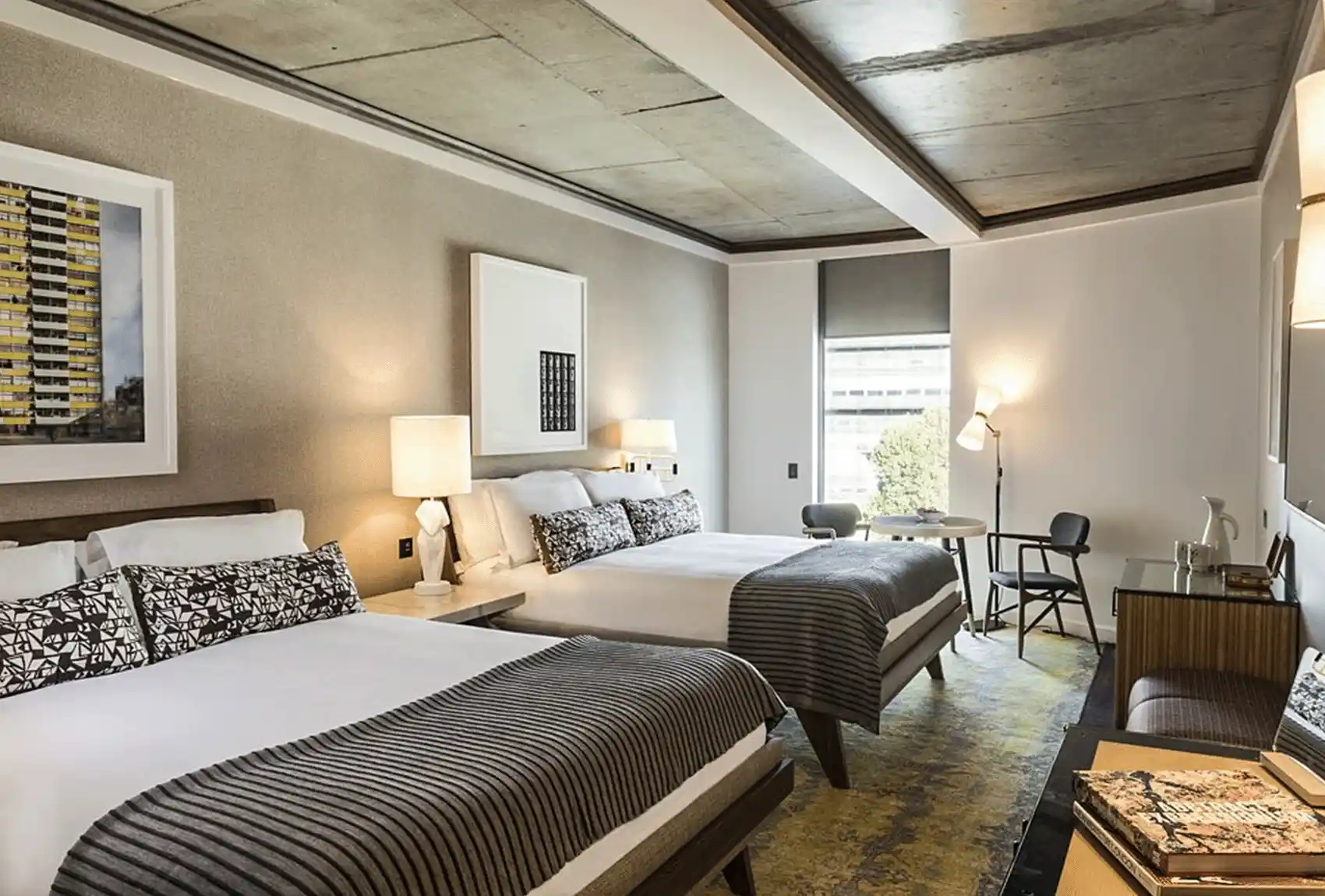 Bankside Hotel Autograph Collection Comfortable Room Interior.