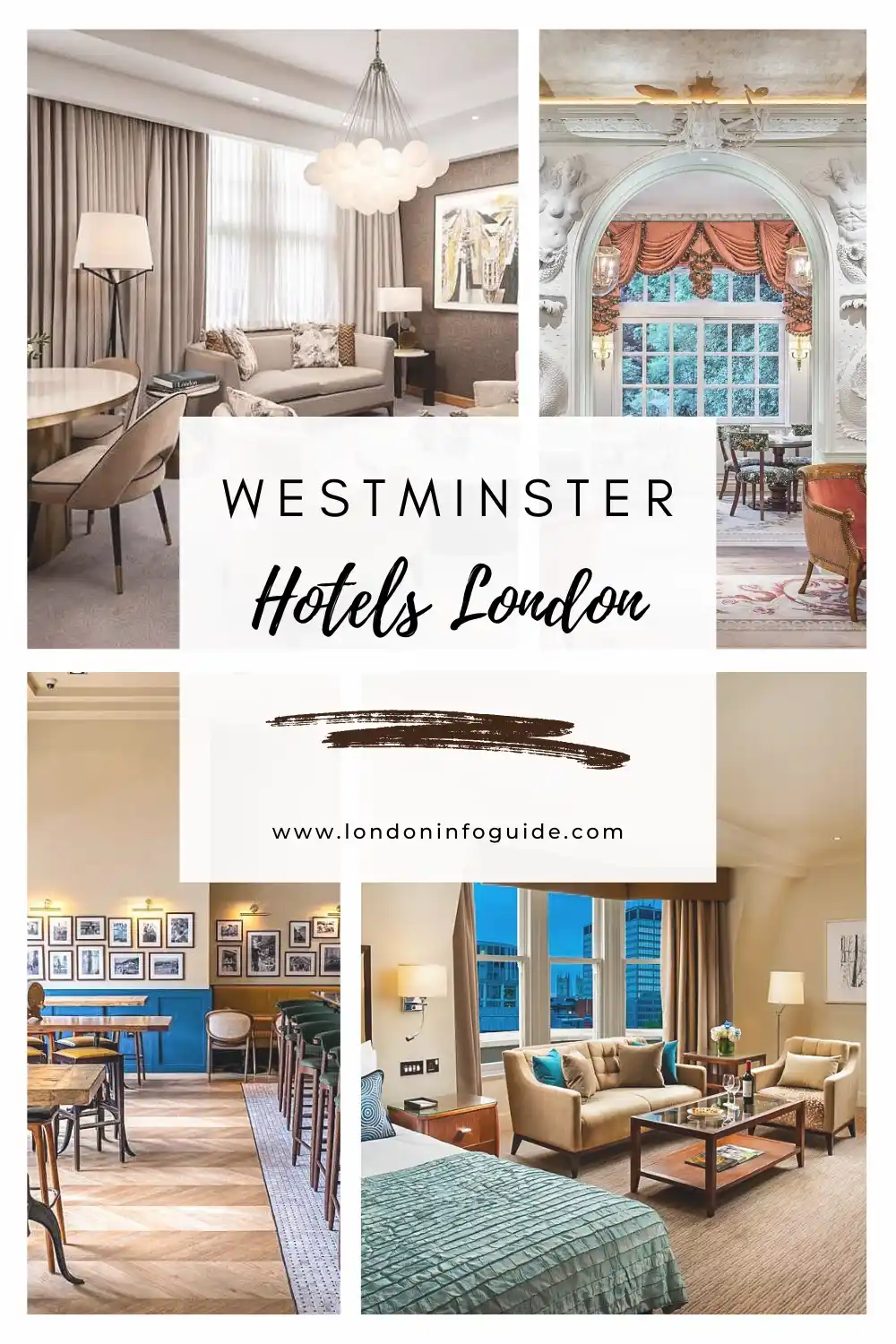 Westminster hotels In London With Luxurious Internal Decor.