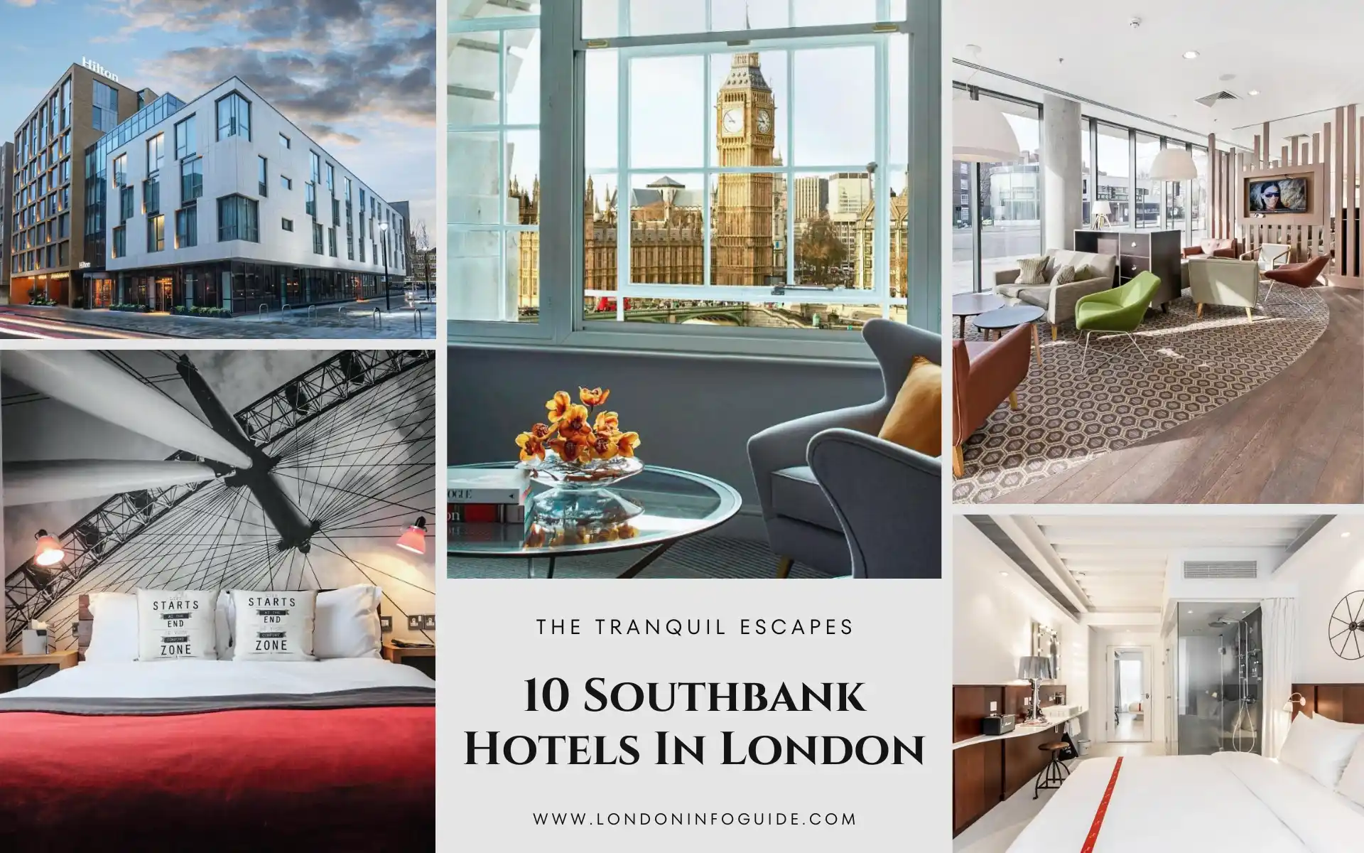 Best hotels in Southbank London.