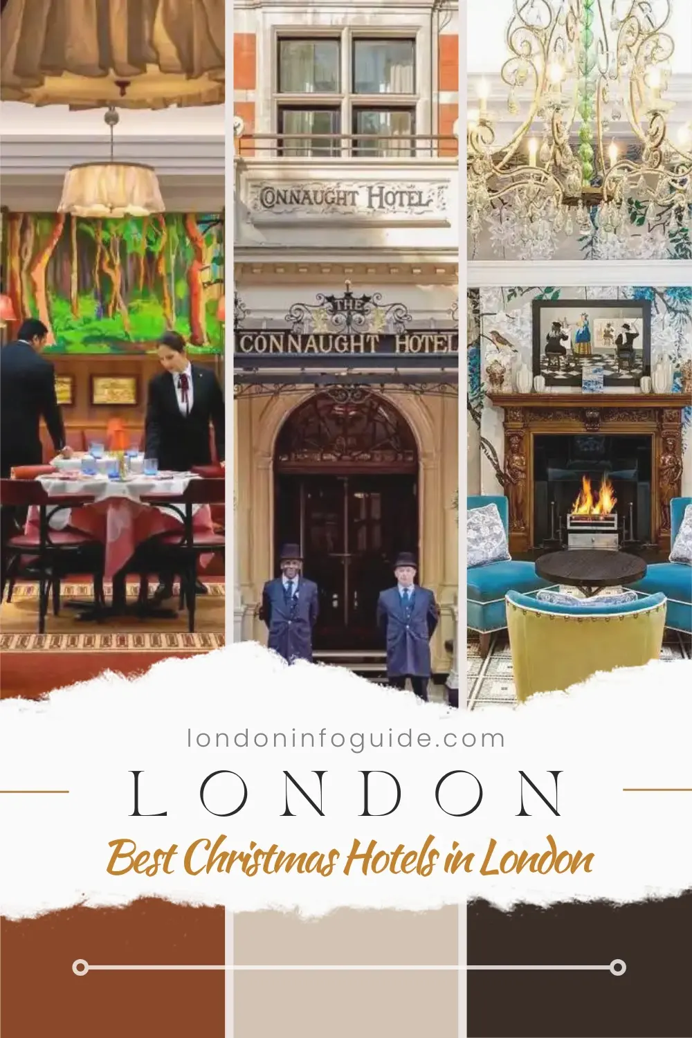 16 Best Christmas London Hotels to stay at for the festive season.