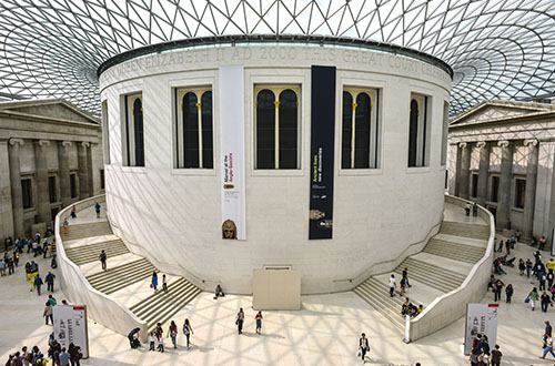 The British Museum in London.