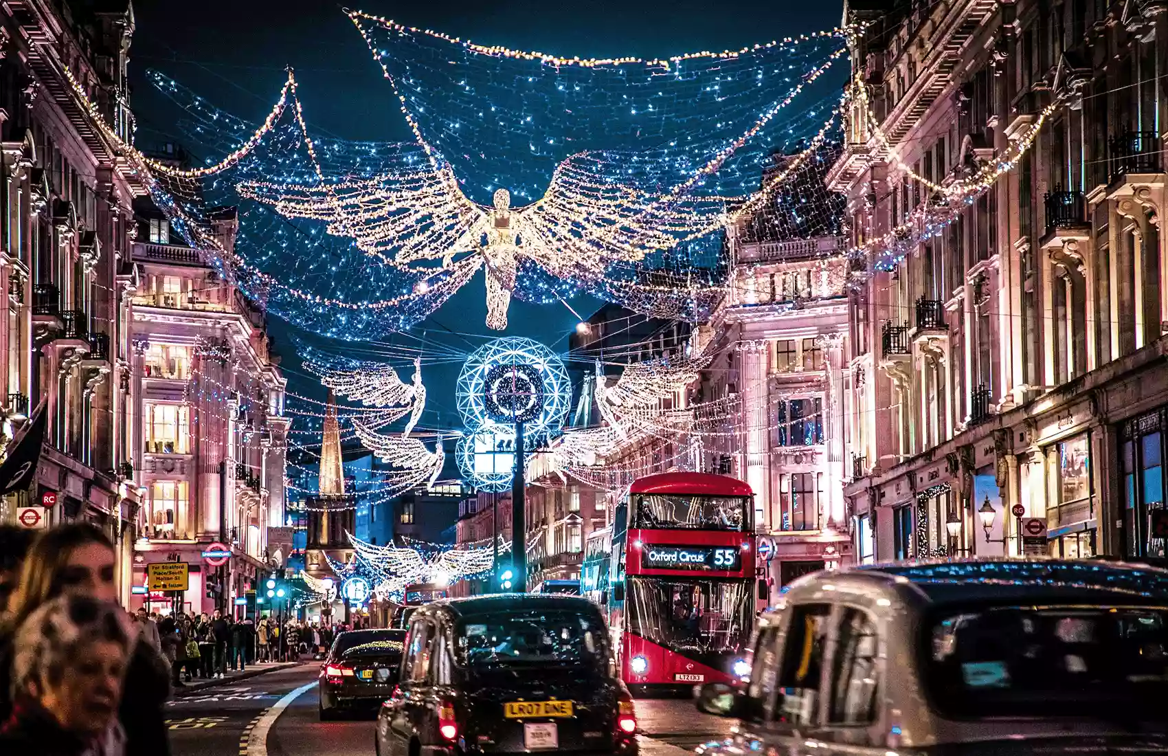 Christmas Oxford Street Lights.