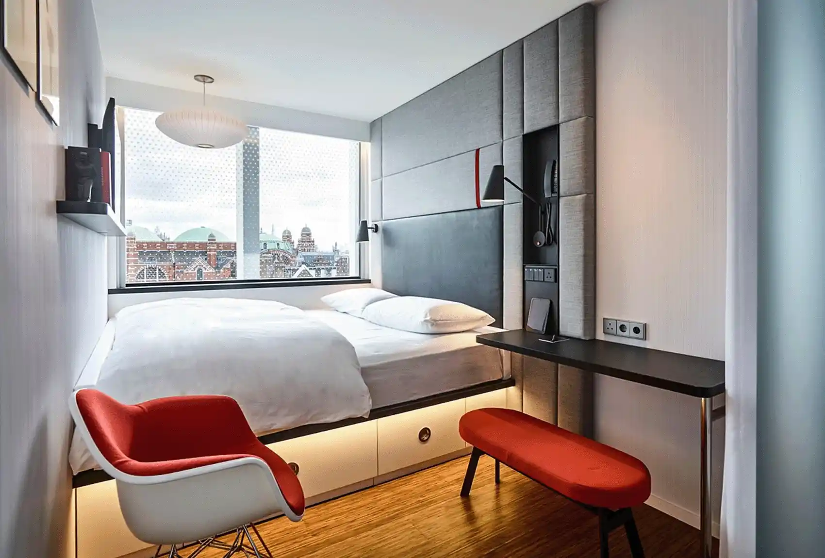 CitizenM London Victoria With Small, Comfortable Designed Rooms.