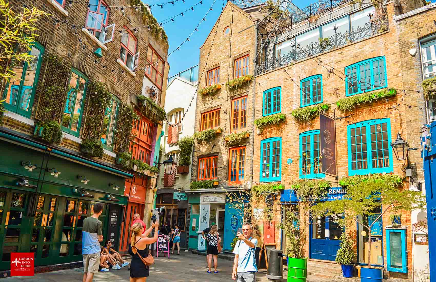 Covent Garden in London UK.