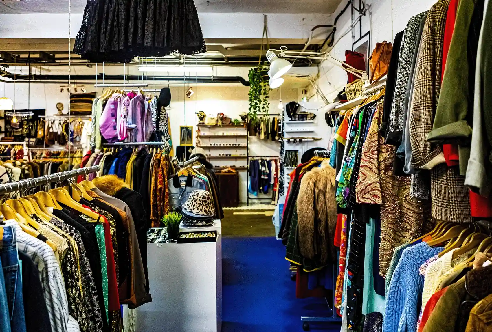 Flea Market Shoreditch in London.