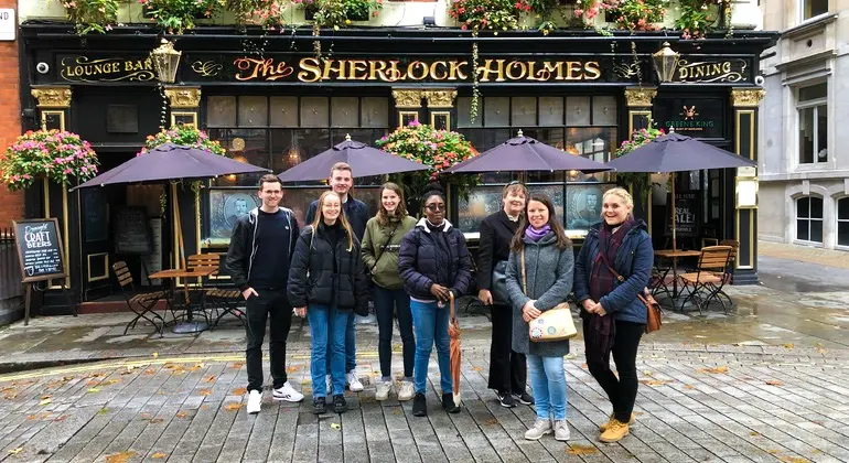 Sherlock Holmes Pub Exterior in London