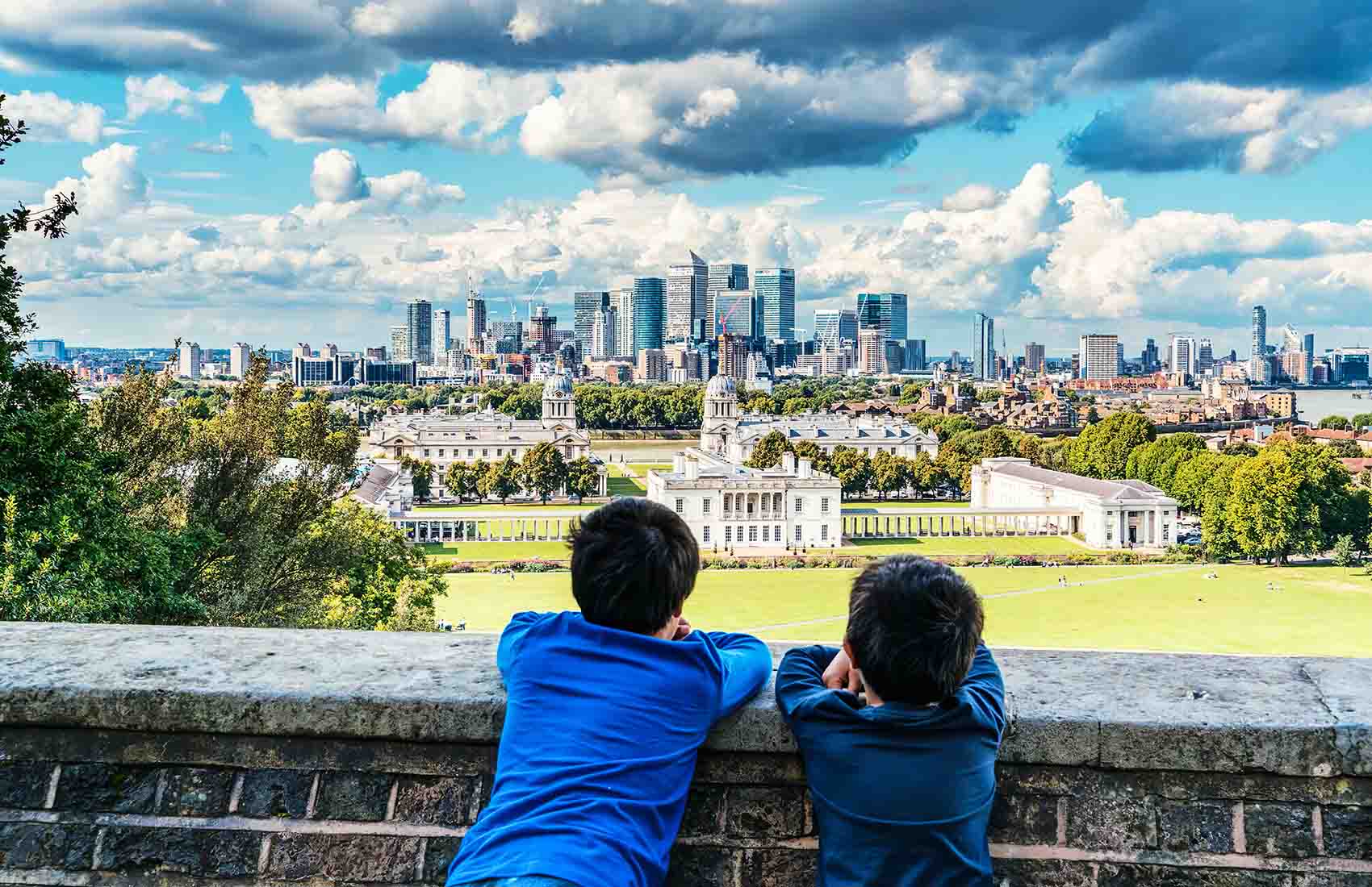 Visiting Greenwich in London UK.