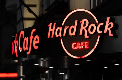Hard Rock Cafe.