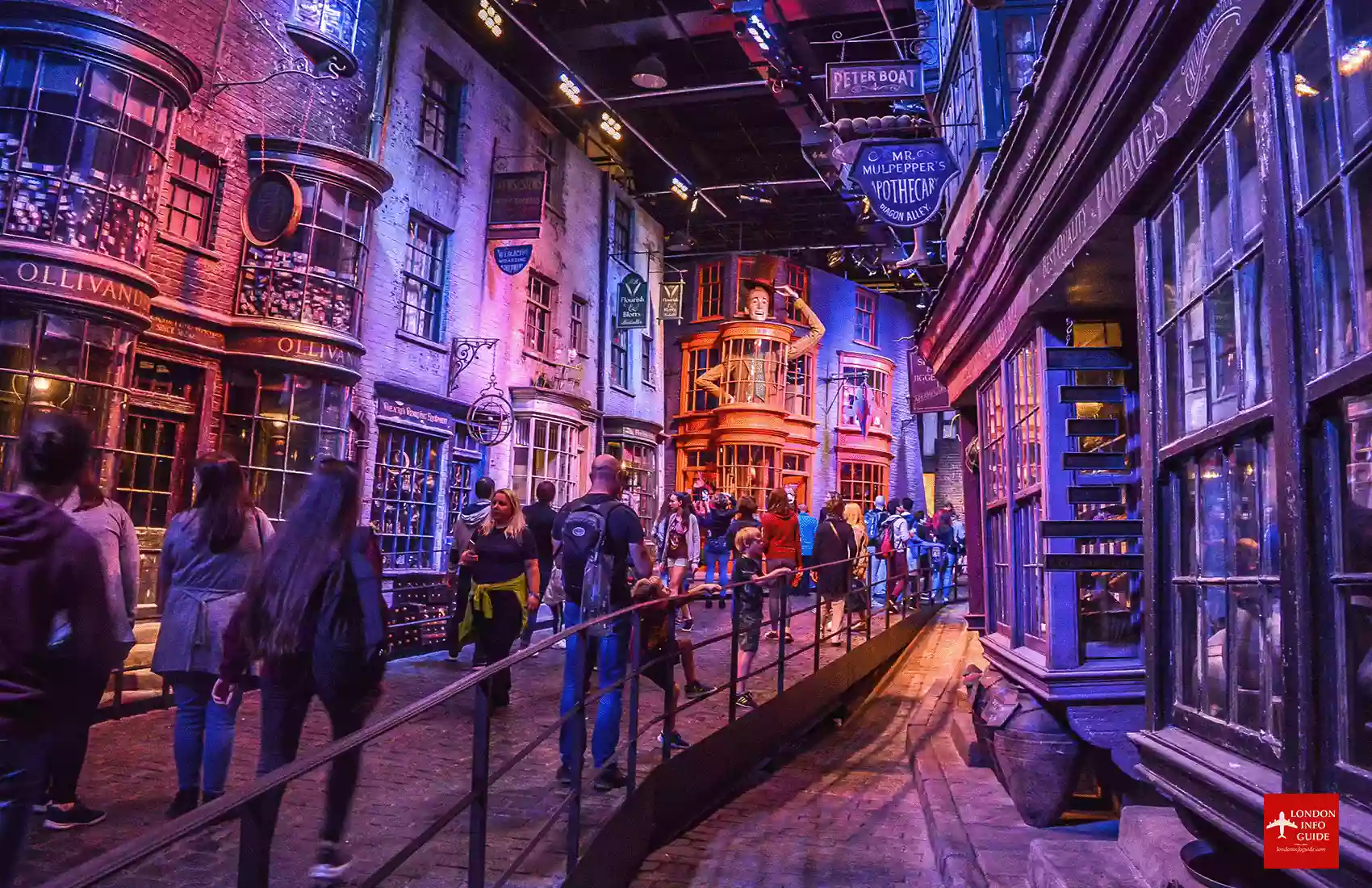 Diagon Alley Harry Potter Studio London.