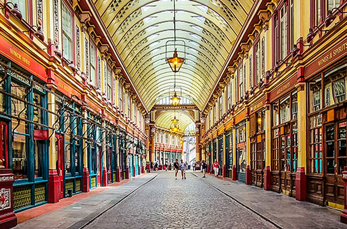 Leadenhall Market.
