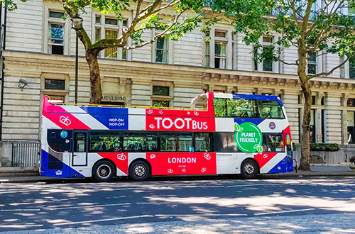 London Hop-On Hop-Off Bus.