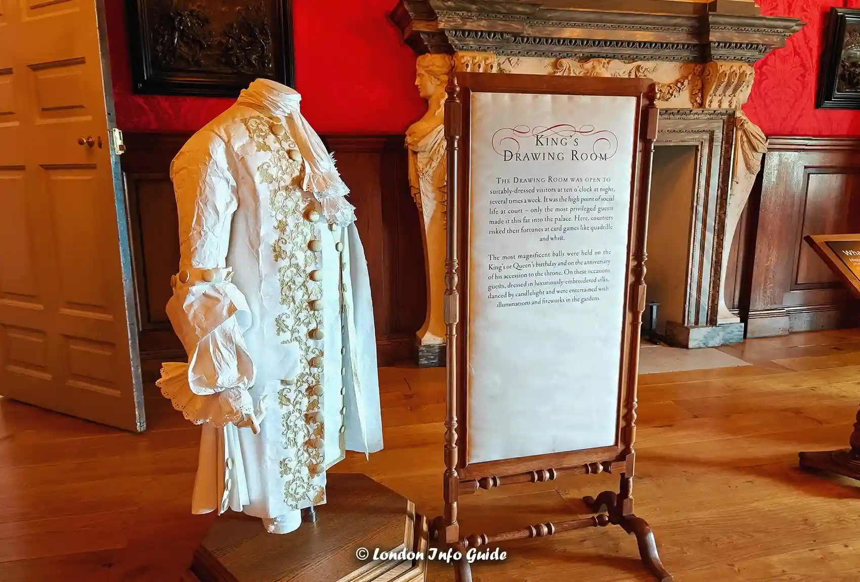 The King’s Drawing Room where refined Georgian world back to life.