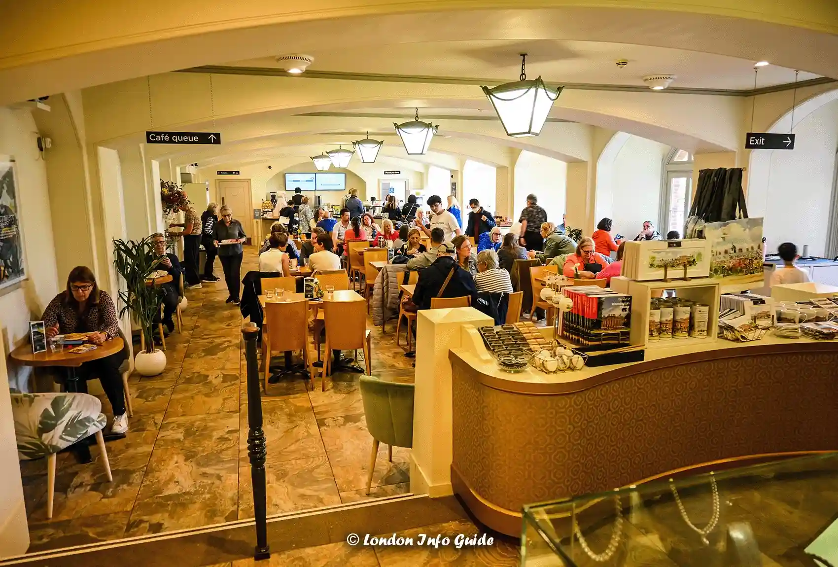 Relax at the Kensington Palace Café and Royal Gift Shop