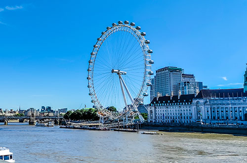 London Eye.