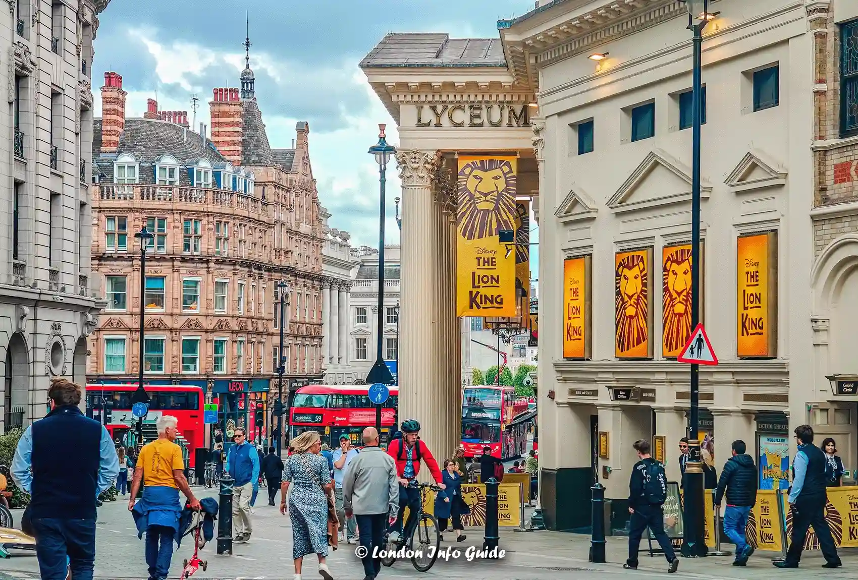 Lyceum Theatre London Lion King.