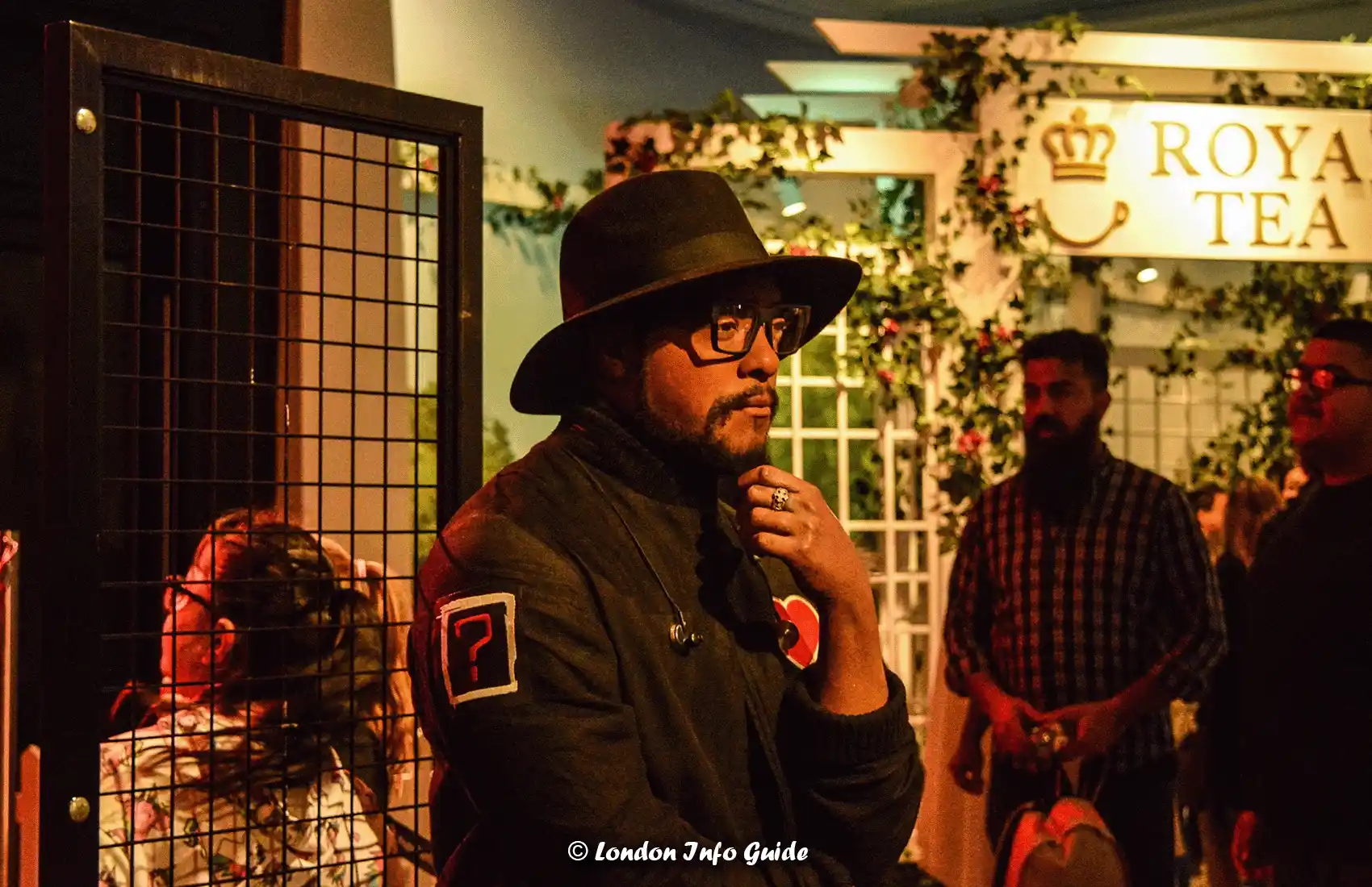 Will.i.am wax figure at Madame Tussauds London.