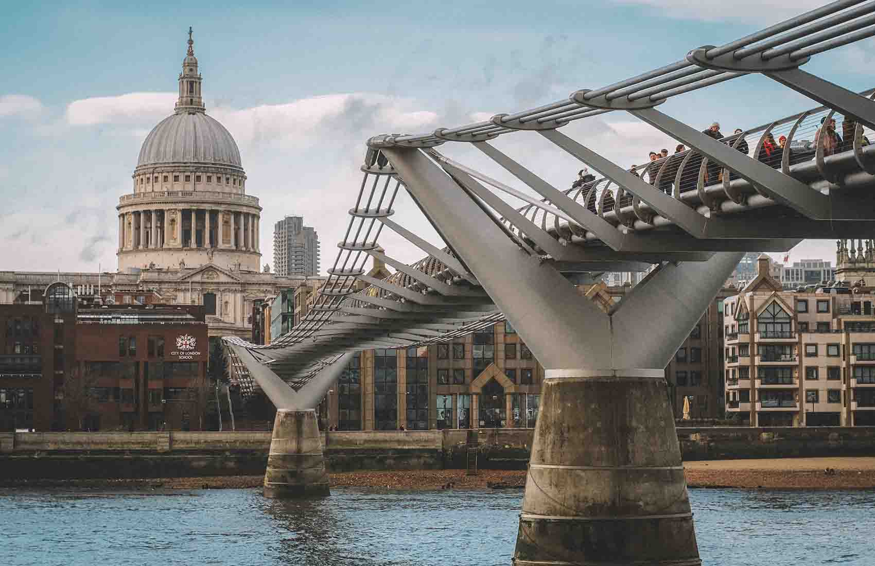 Millennium Bridge London.