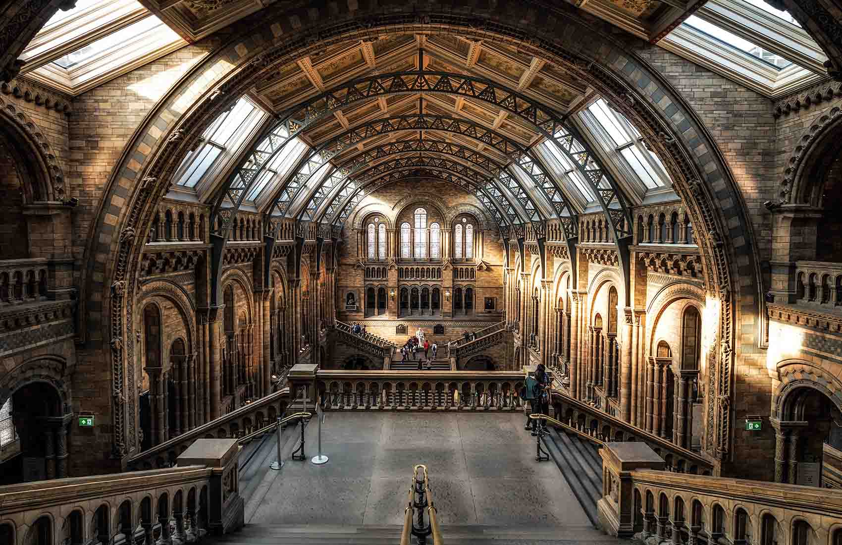Natural History Museum in London, one of the best free museums in London.