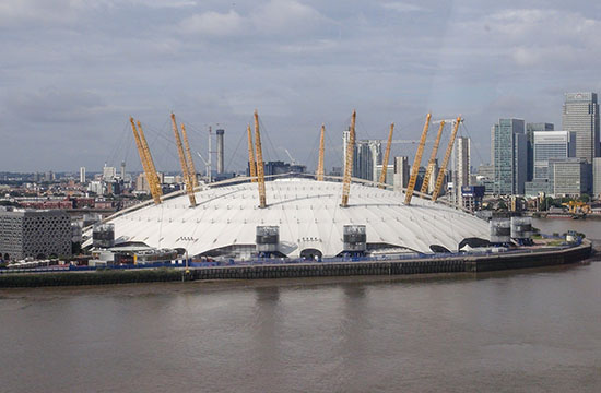 O2 Arena London.