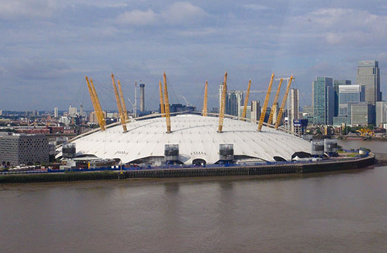 O2 Arena London.