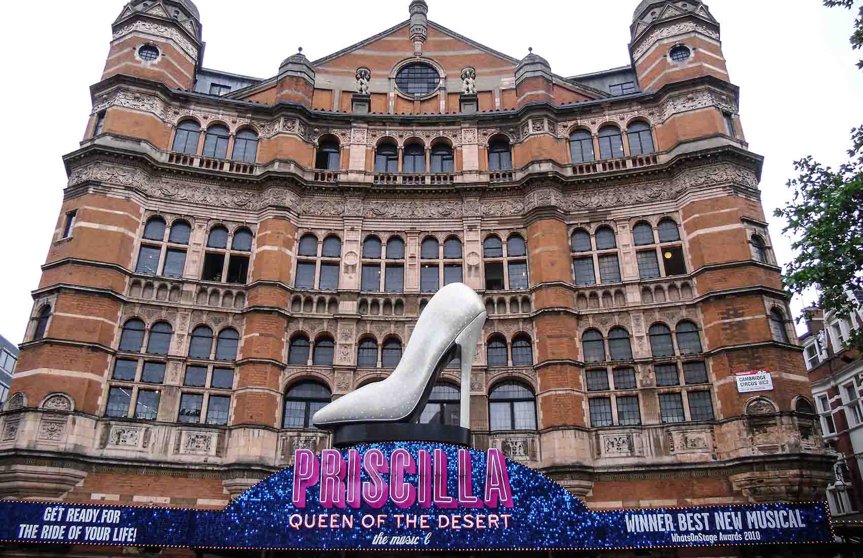The Palace Theatre in London.
