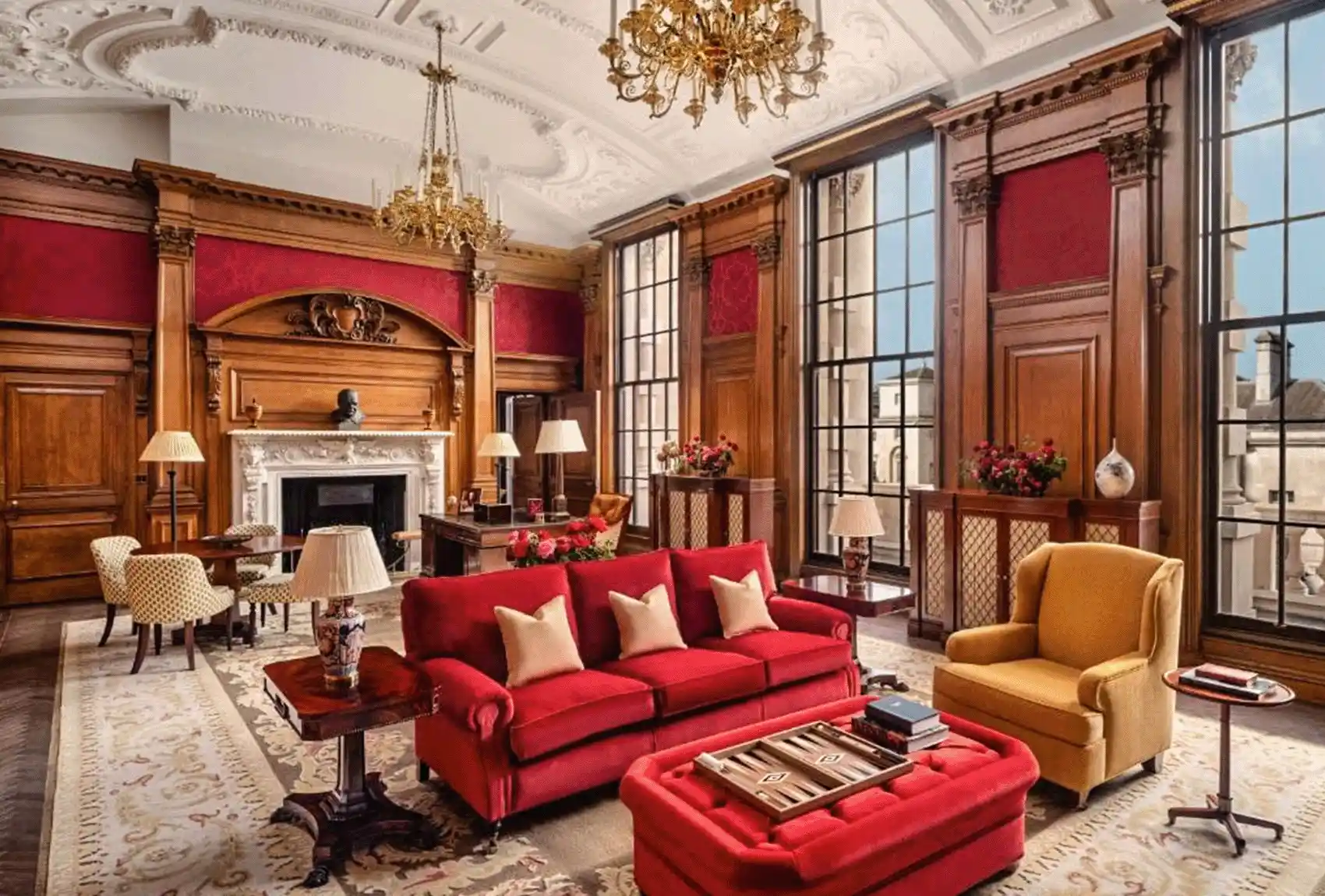 Raffles in London Hotel.