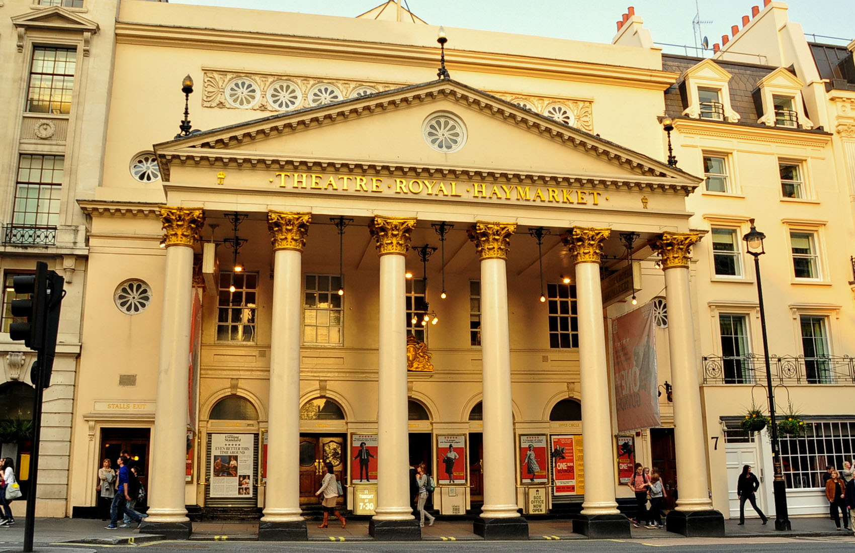 Royal Haymarket Theatre in London. Royal Haymarket Theatre.