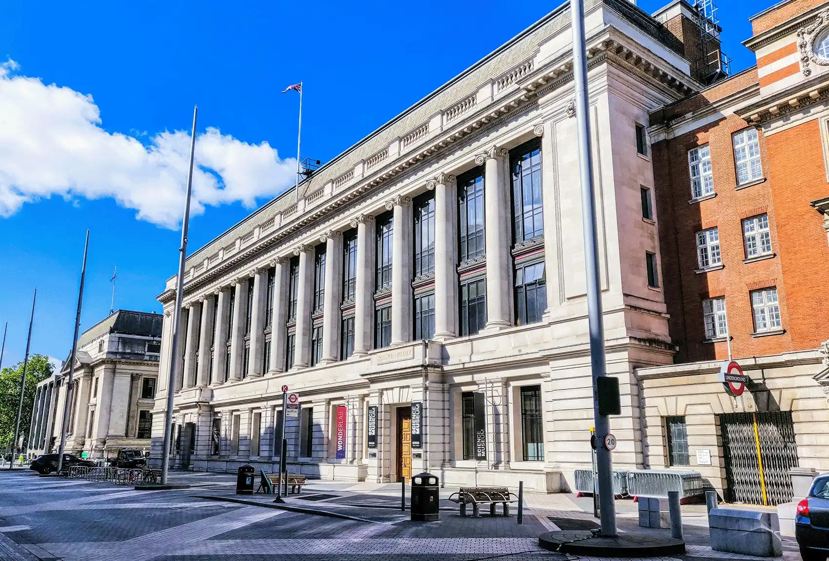 Science Museum Kensington London Entrance.