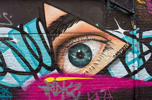 Street Art Tour in London.