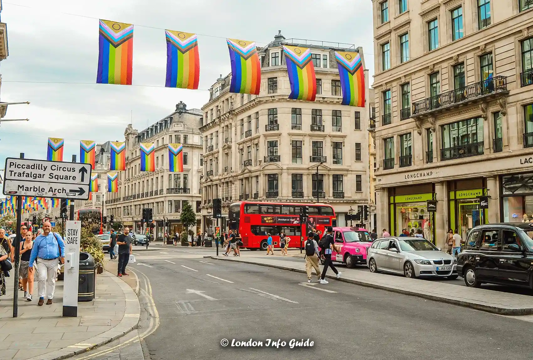 Explore the colourful streets of London, England, UK.
