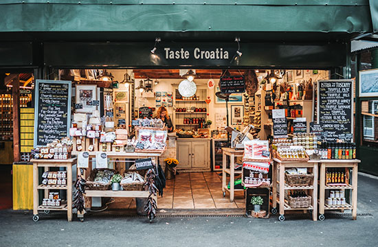 Borough Market London.