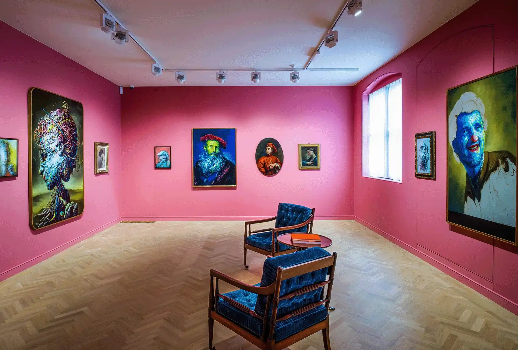 The Brown Collection room.