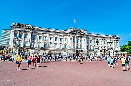 The Buckingham palace London UK