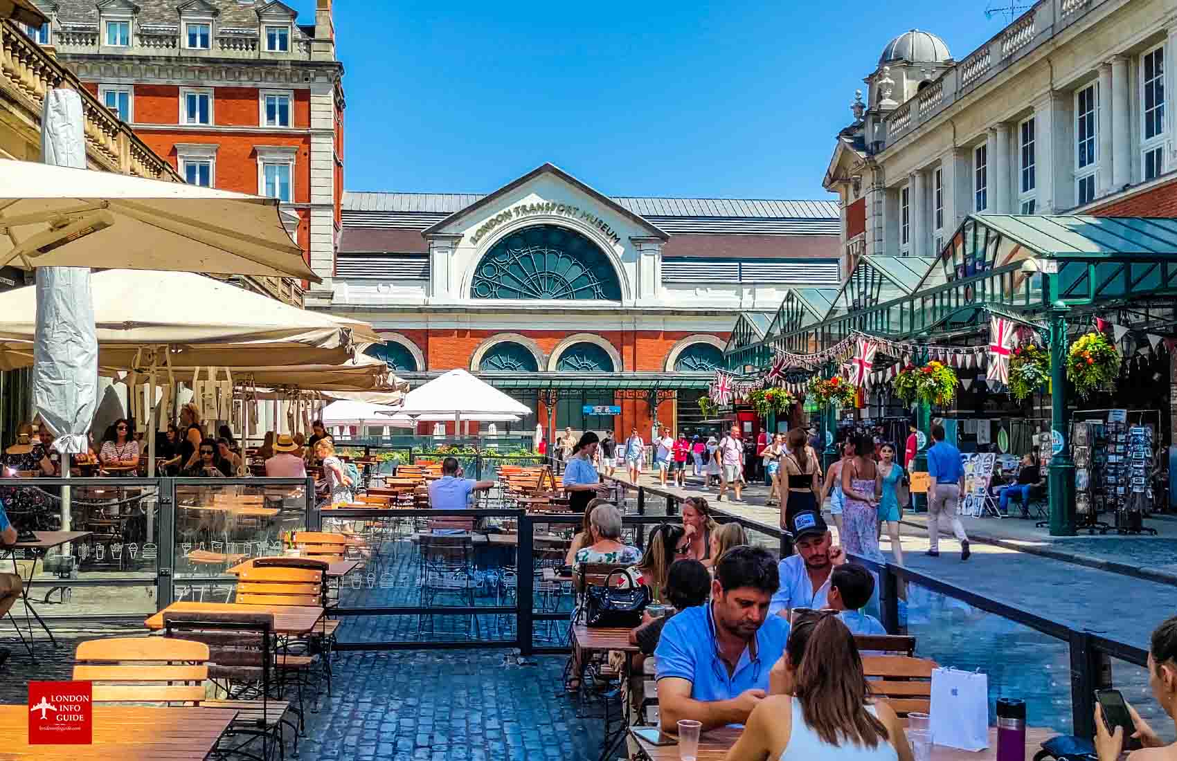 Covent Garden in London.