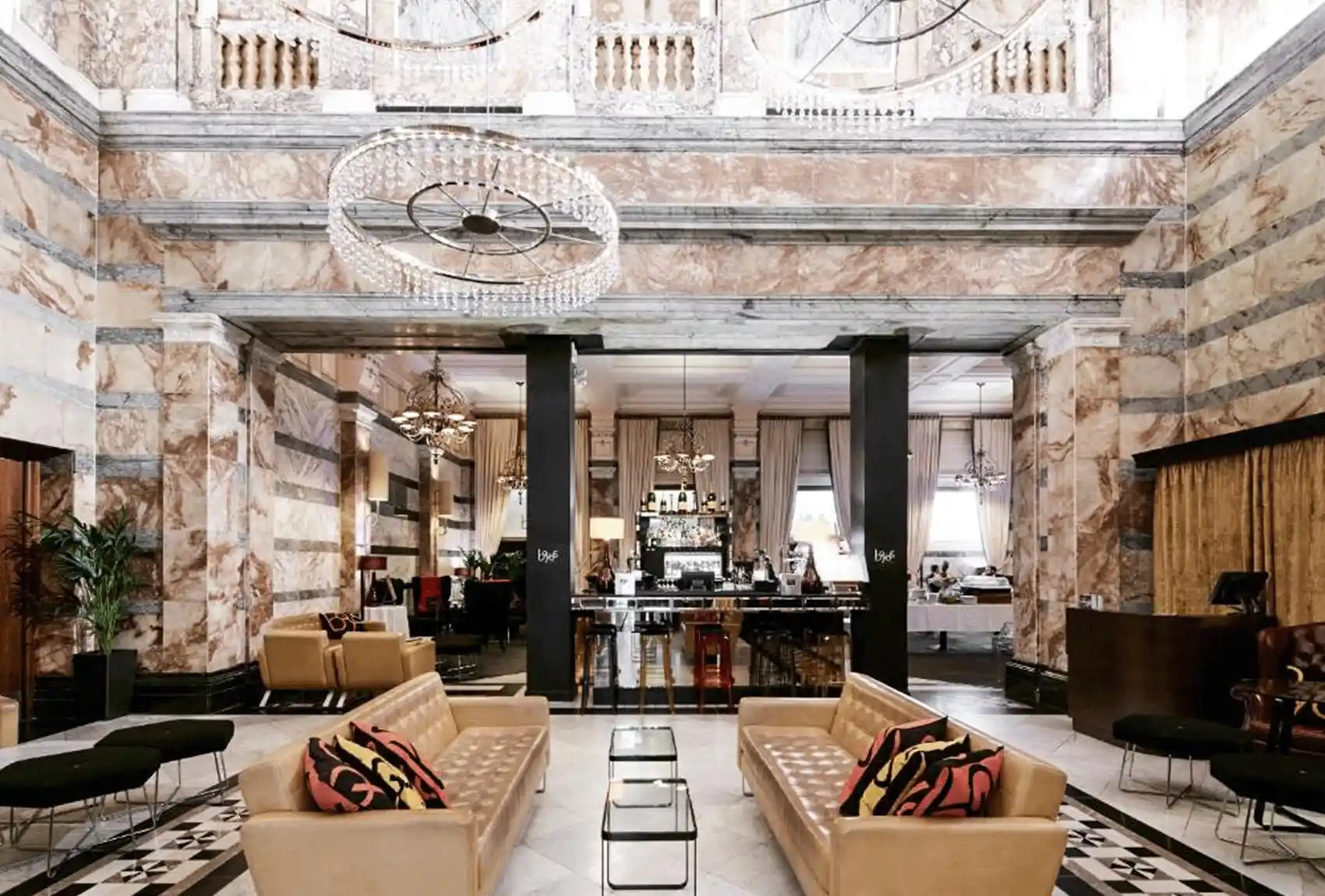 The Grand Hotel London England.