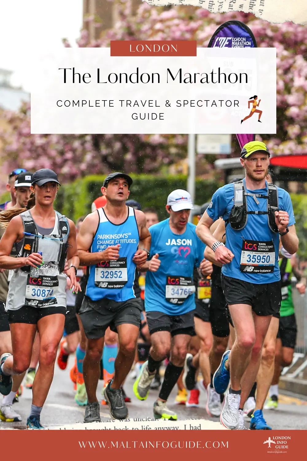 London marathon runners guide.