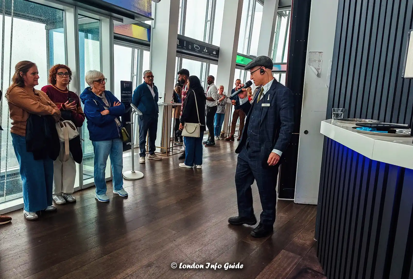 People gathered listening to stories.