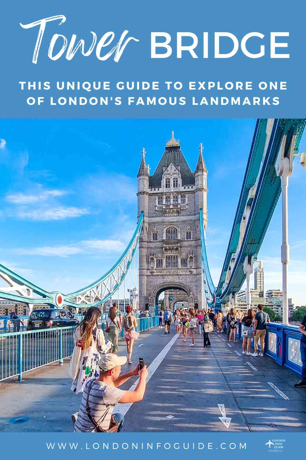 The Tower Bridge in London United Kingdom.