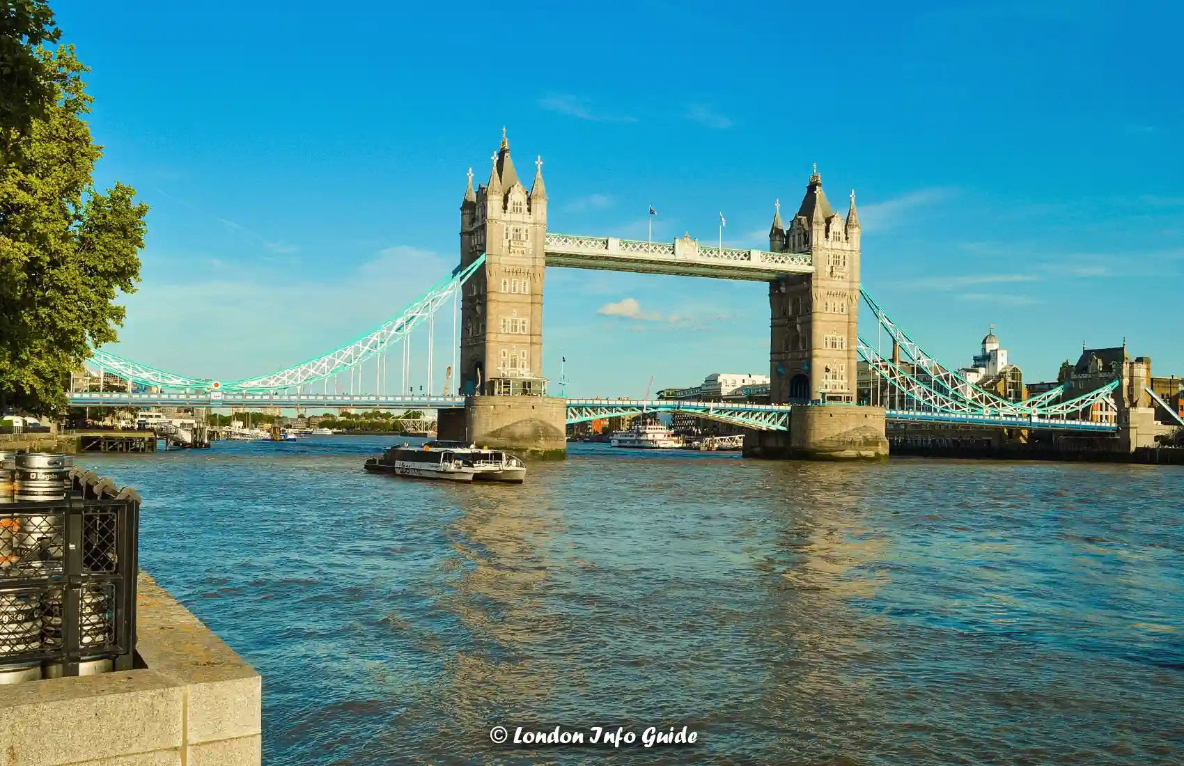 The Tower Bridge in London UK.