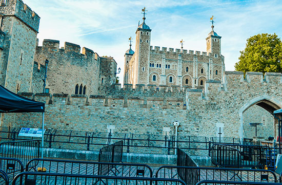 The Tower of London.