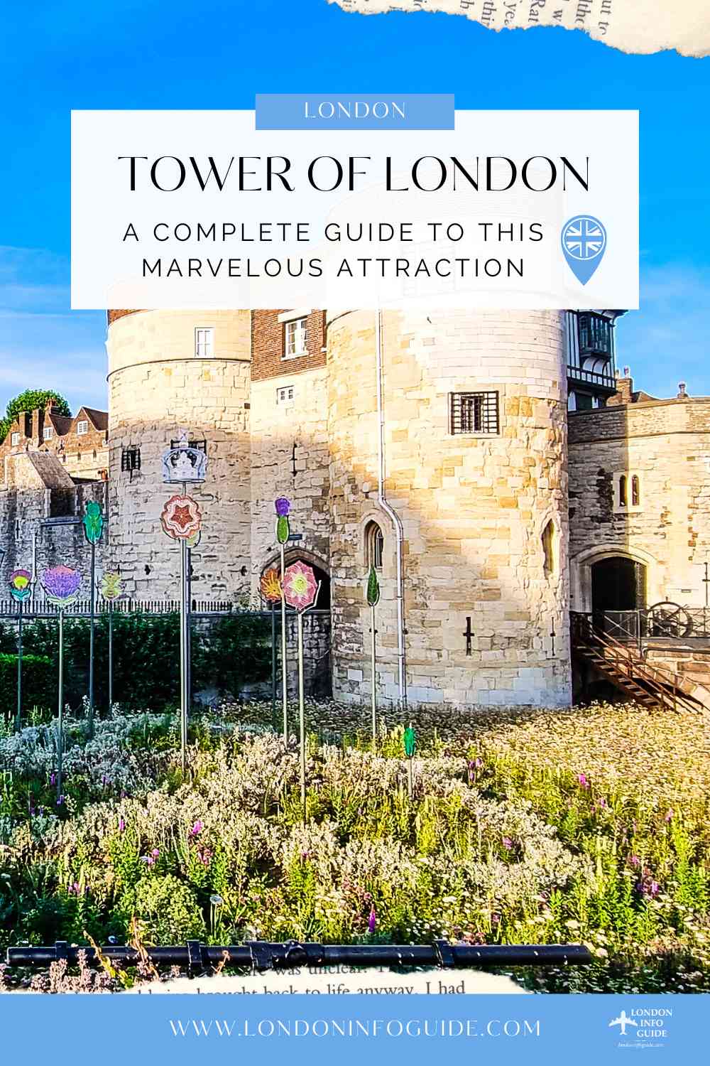 The Tower of London in London United Kingdom.