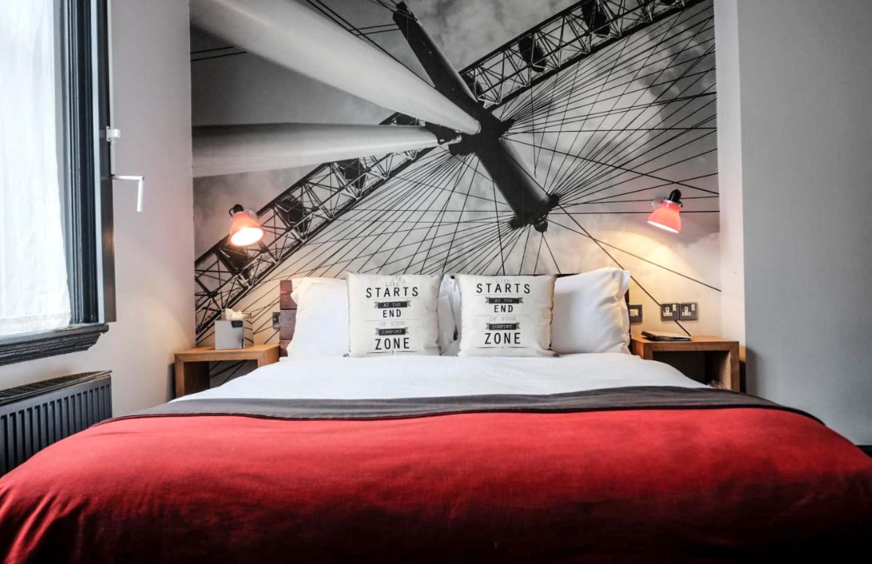 The Wellington Hotel in London UK.