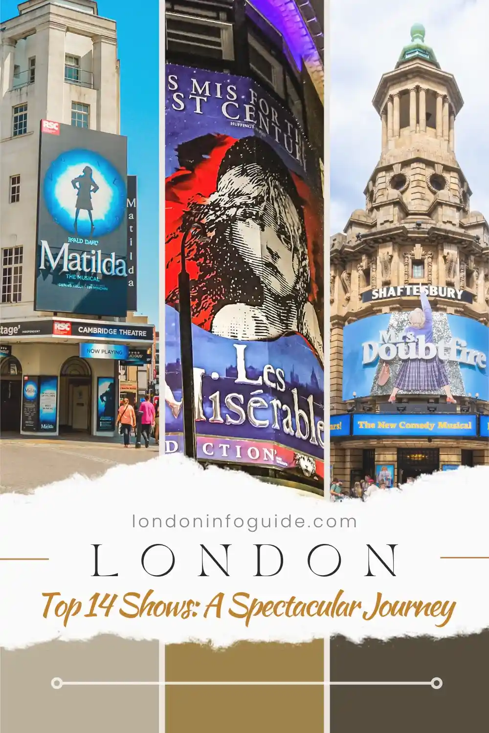 Shows to see in London UK.