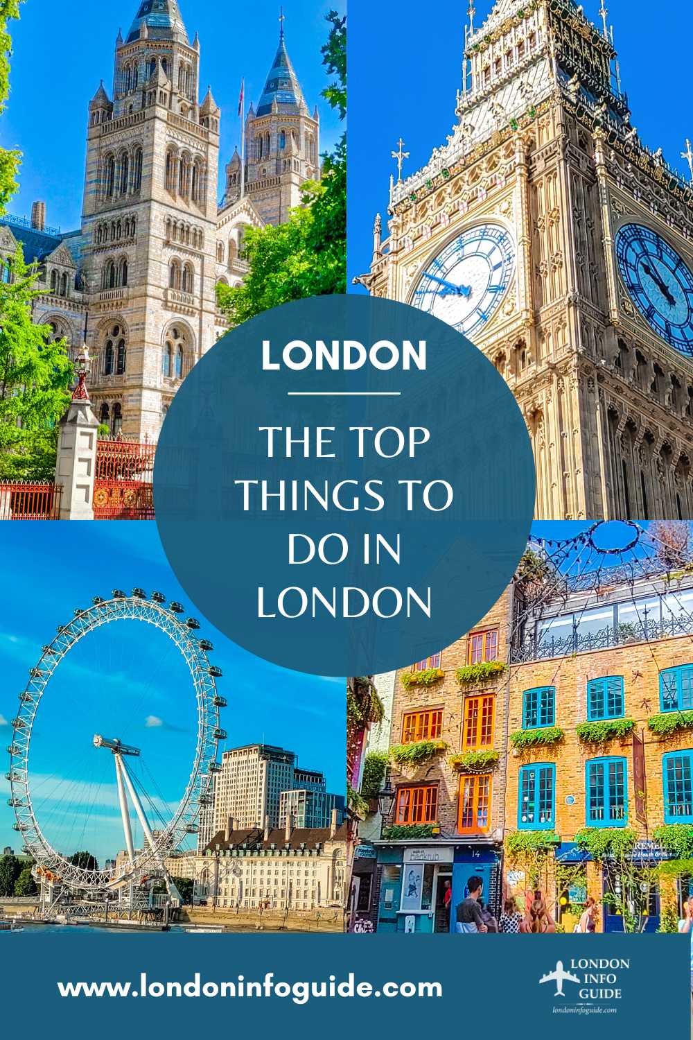 Top things to do around London, including Big Ben, London Eye and much more.