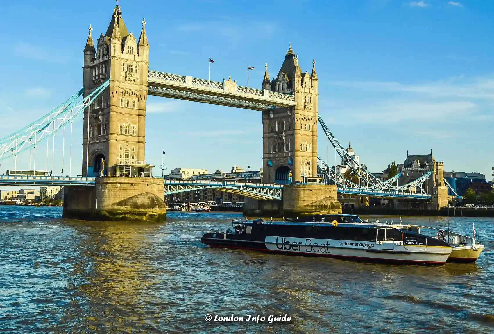 Uber taxi boats provide a unique way to see London. Explore the canals of London with Uber's handy taxi boats.