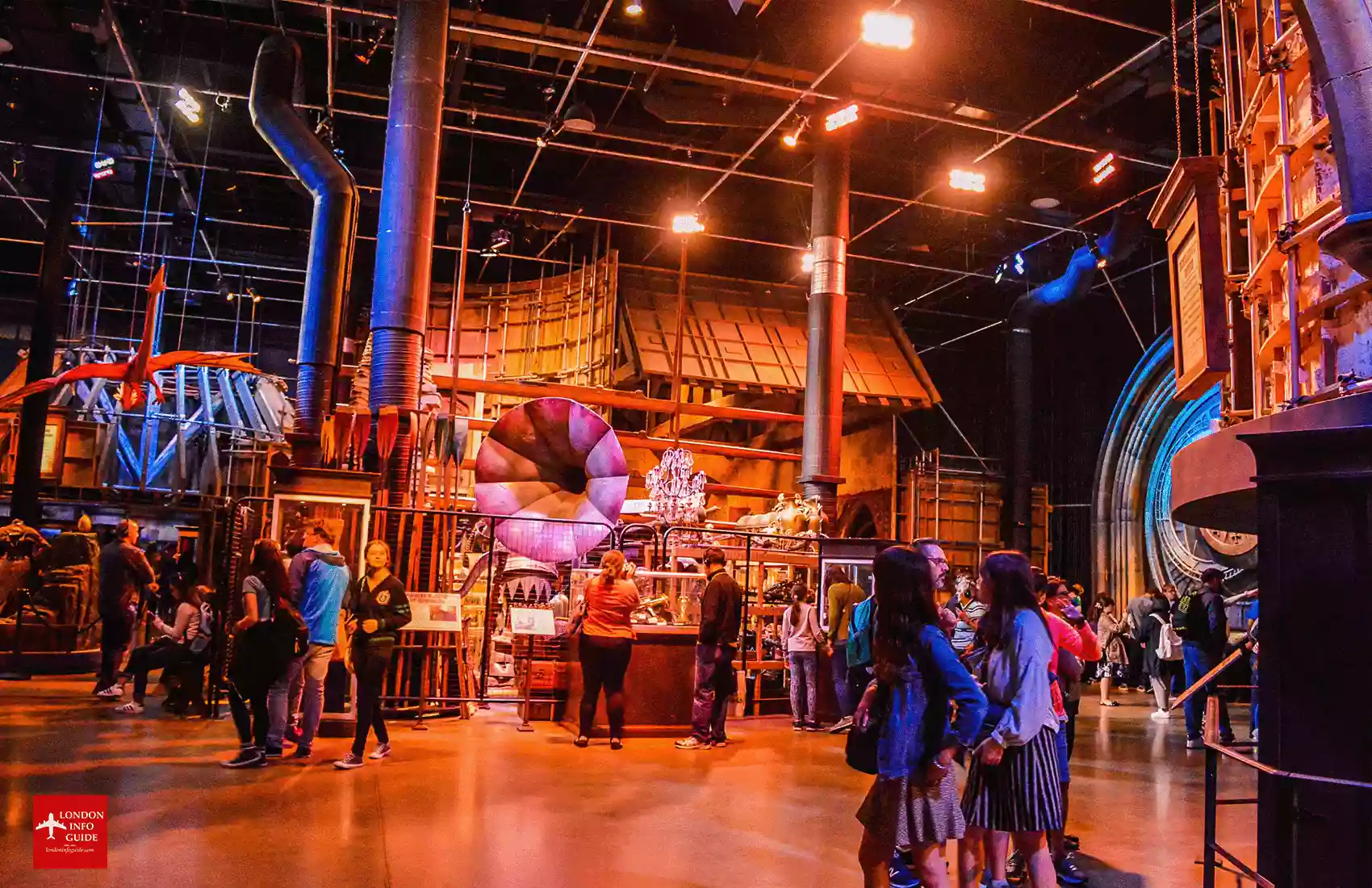 Studio sets at Harry Potter tour.